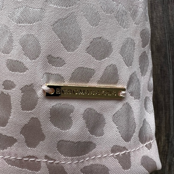 BCBGMaxazria Mauve Chalk Animal Jacquard Short Set Pajamas size Large NWT - Picture 4 of 13